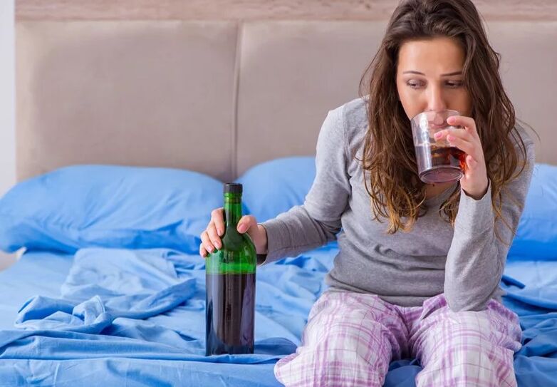 Alkoholismi teine ​​etapp