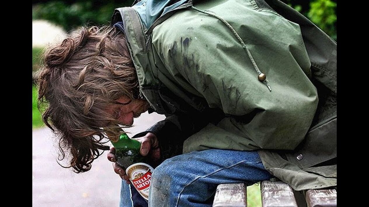 Marginaalne elustiil on meeste alkoholismi tagajärg